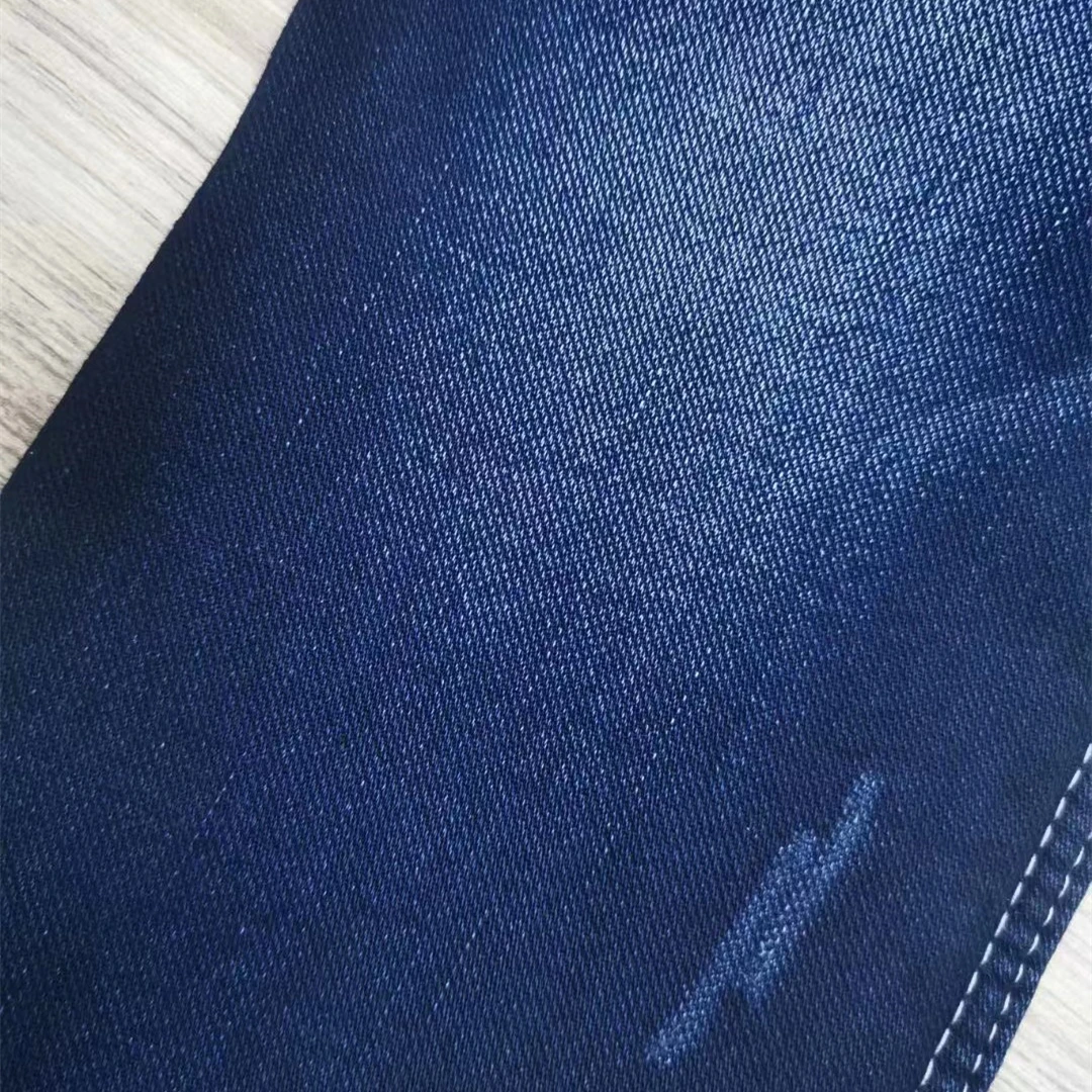 High elasticity 98cotton 2spandex denim fabric Autumn and winter star pattern