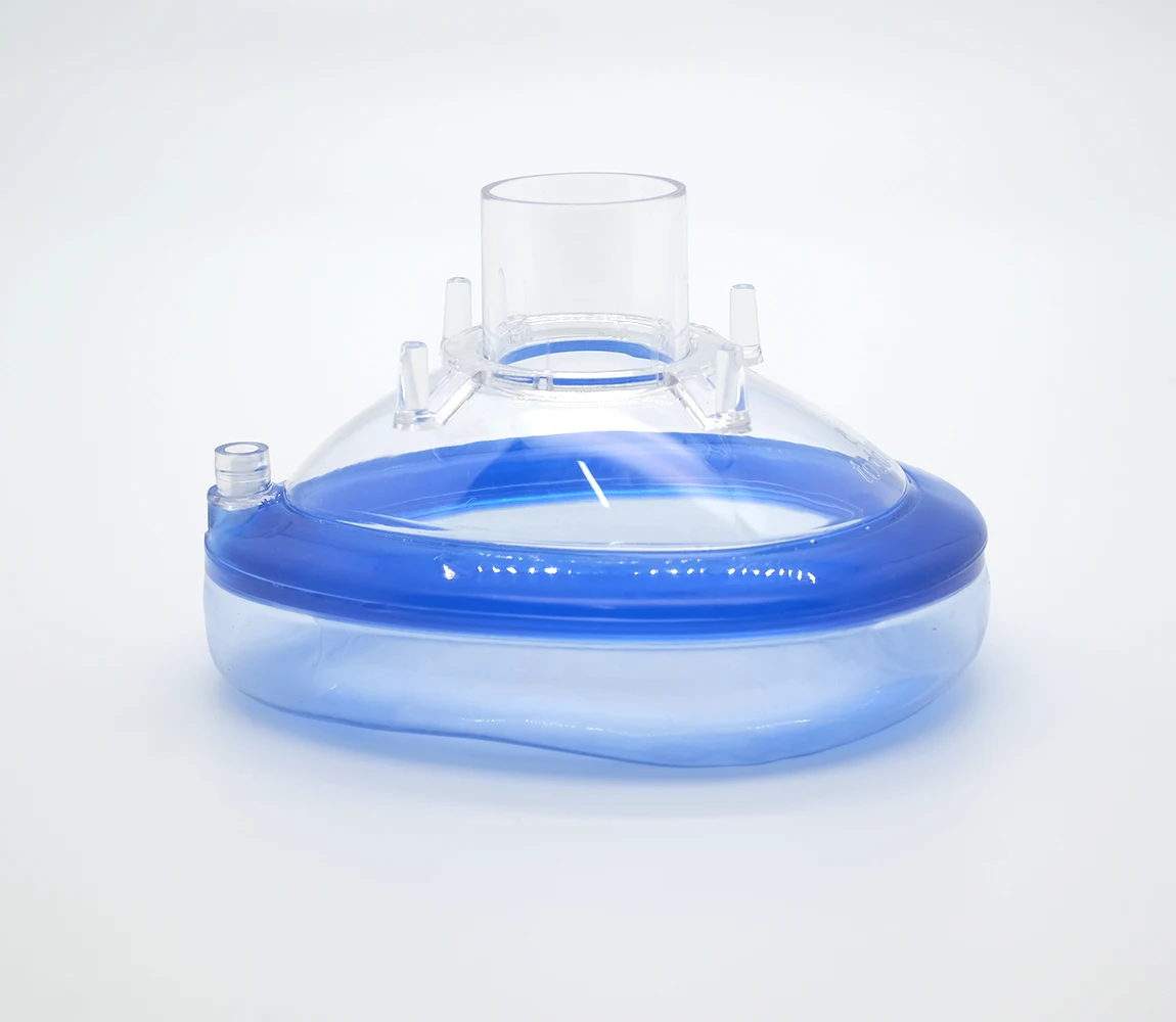 
Factory high quality PVC soft cushion anesthesia breathing belt valve inflatable mask 