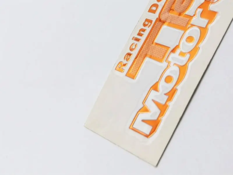 Custom Plating Nickel Standard Metal Sticker