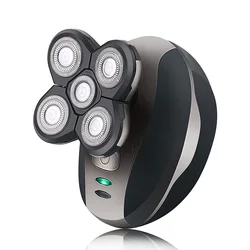 Электрическая перезаряжаемая Бритва для мужчин, 5 лезвий, зарядка через USB, электрическая бритва