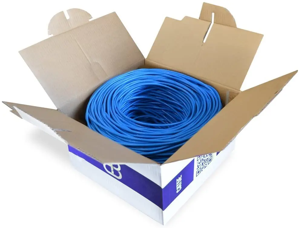  23Awg Cat6 Lan-кабель 305 м рулон коммуникации цена хорошего