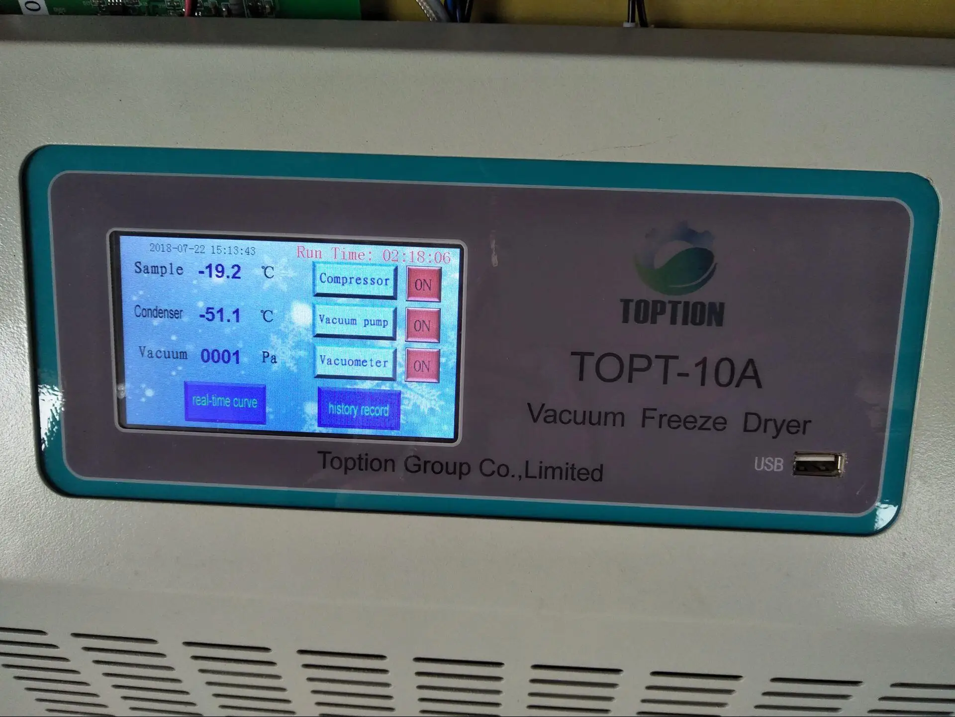 Laboratory Vacuum Freeze Dryer Drying machine