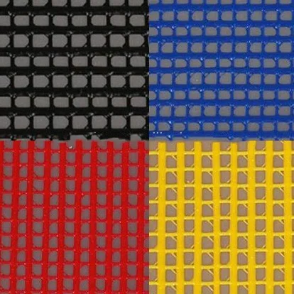 Warp Knitted Printable PVC Coated Polyester Mesh Fabric