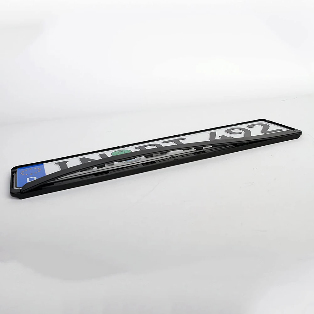European Standard Size Blank Plate Holder Euro Car License Plate Frame
