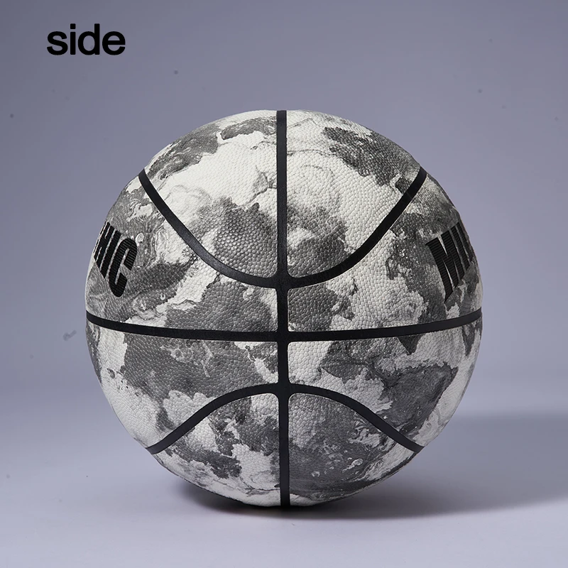milachic Customizable High Quality Standard Basketball Official Size 7 Nightlight Technology Basketball Sales