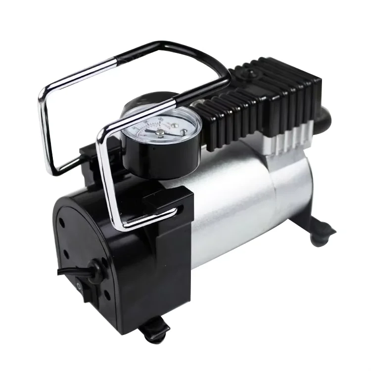 Sell in Wholesale Mini Metal material DC12v Automatic Portable tyre inflator for Car Africa favored