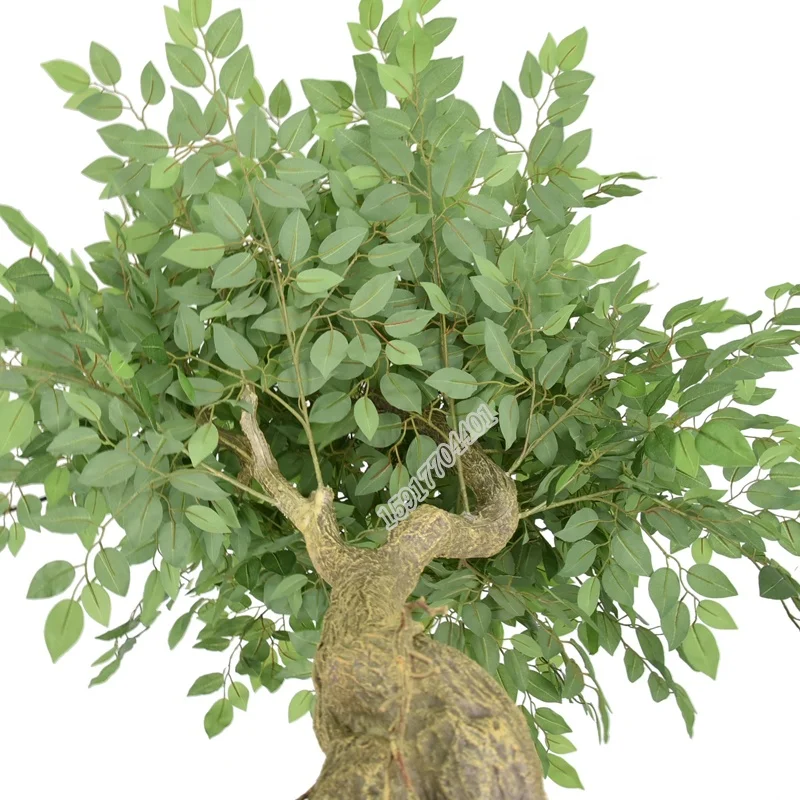 factory sale high quality 120cm fake tree bonsai plant artificial banyan tree for decoration