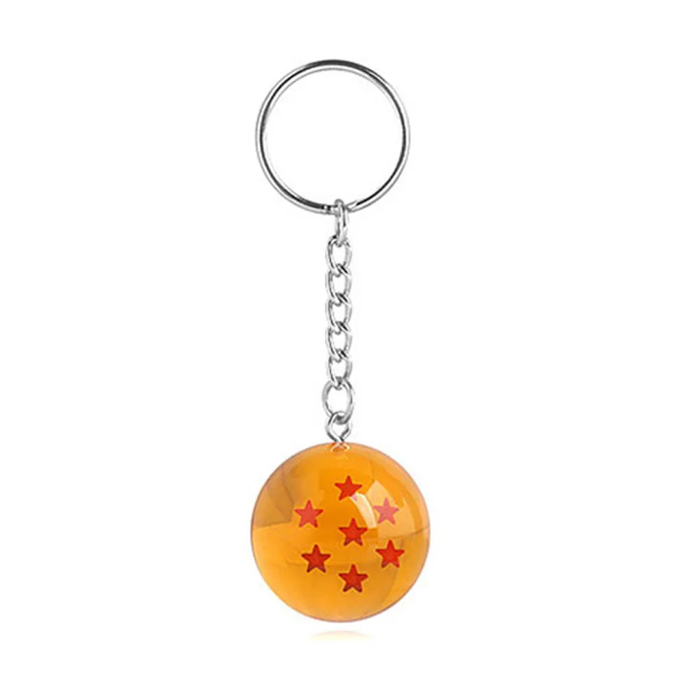 Anime Dragons Ball Seven Stars Seven Styles Key Chain Pendant Animation Peripheral Accessories Resin Gift