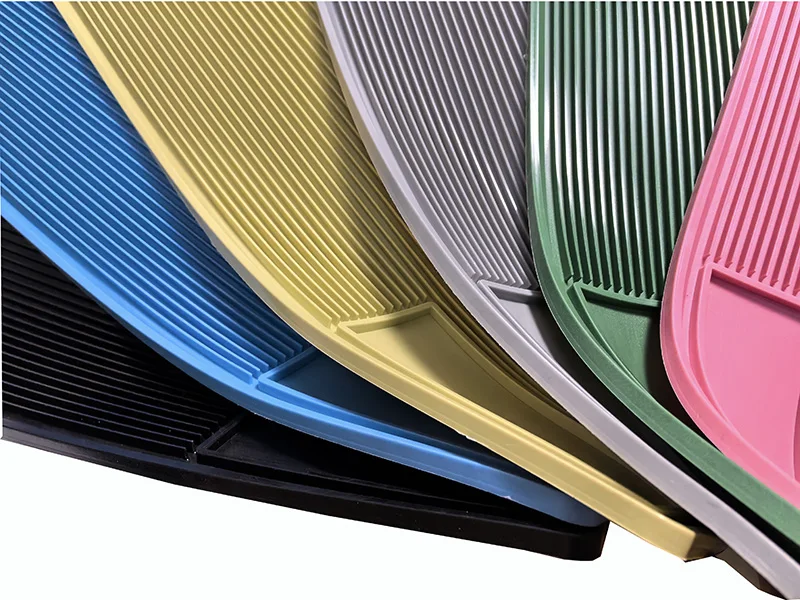 2024 XL 60*75cm Pet Bed Animal Custom-packed Rubber Plastic EVA Silicone Travel Mats Cats Dogs Litter Box Feeding Mat