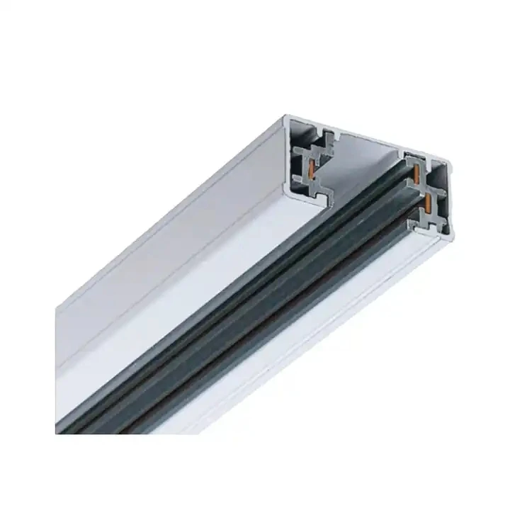 Two line and three line track lights 1m 1.5m guide rail joint expansion rod aluminum LED spotlights aluminum track bars