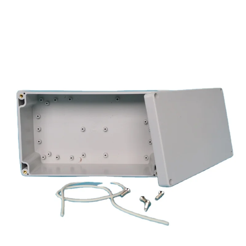 JHPC030 IP65 200(245)*120*74mm Plastic Waterproof Electronic Terminal  Junction Box ABS/PC Electrical Panel Box