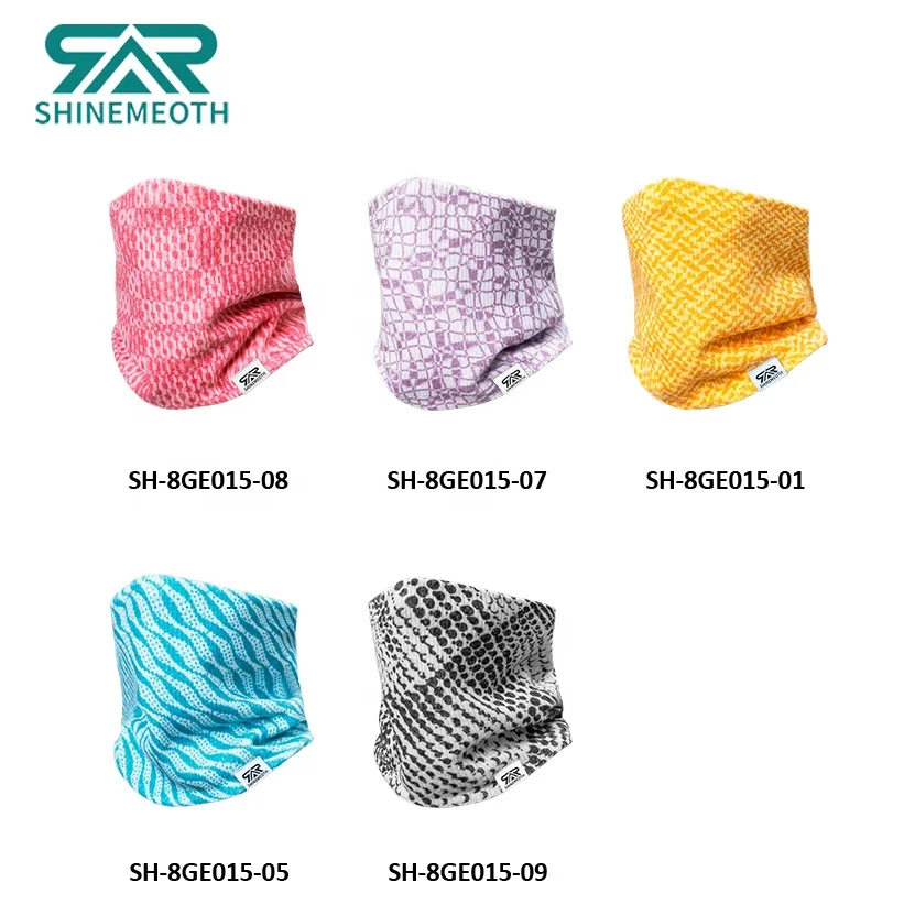 Qinglonglin Thermal Knitted Neck Warmer Fashion Bandana Scarf Winter Bandana Hijab Unisex