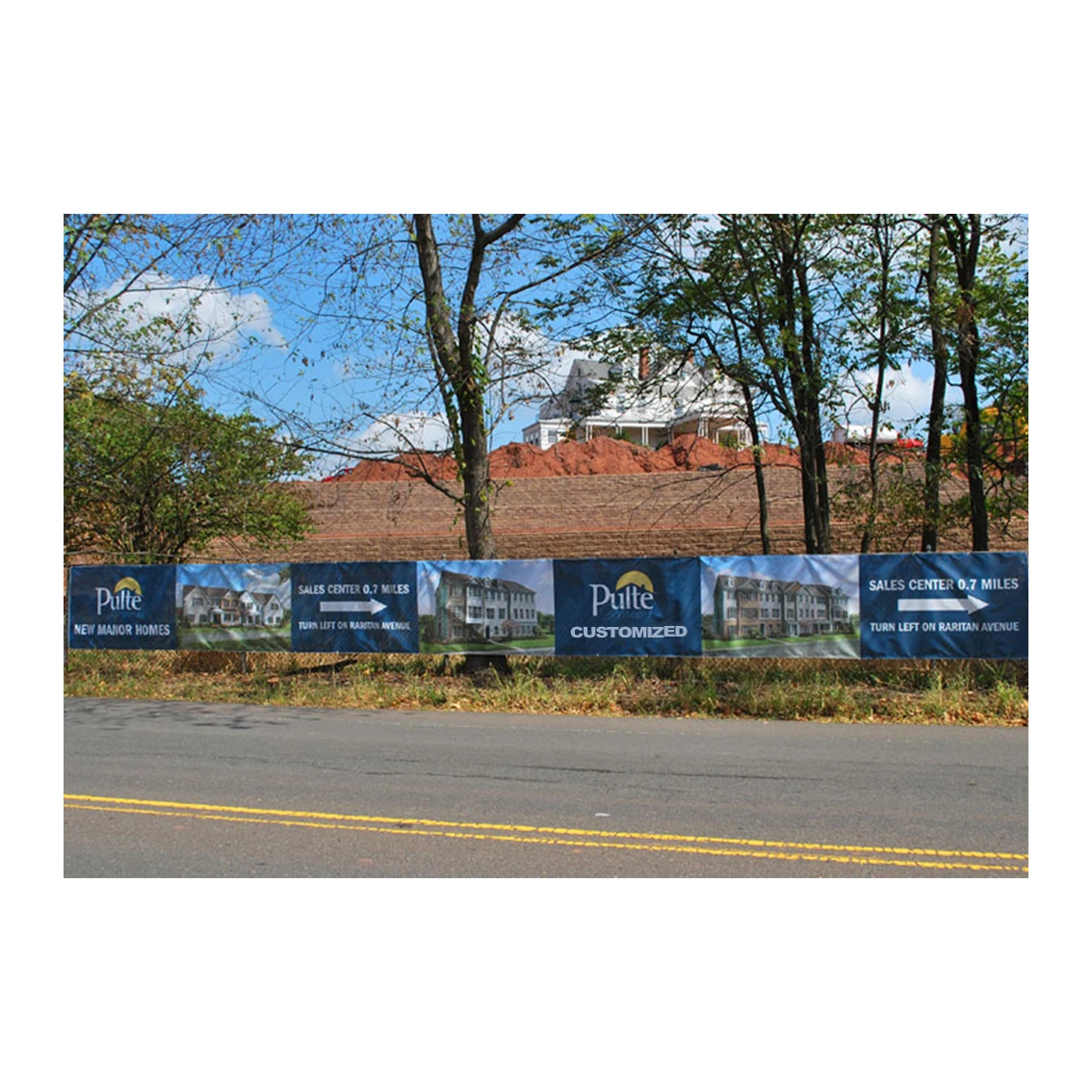 All Color Printing Wholesale banner car banner letters ramadan garage door banner