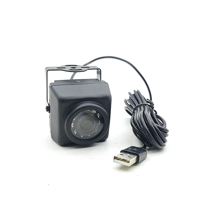 Outdoor HD 5meters 3meters Long Cable 1080P 720P HD 850nm IR Night Vision Waterproof Usb Camera Dashcam Outdoor Kiosk Vehicle