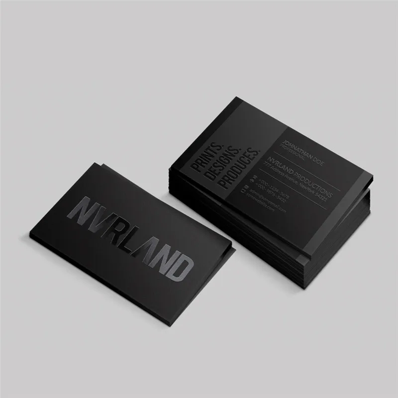 Recycled Paper Customized Fancy Design Offset Printing Thank You Greeting Card Postcards with Logo