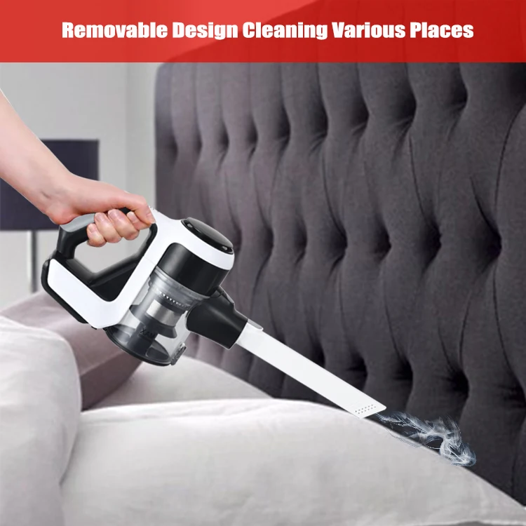 Portable Stick Handheld Vacuum Cordless Car Vacuum Bed Vaccum Cleaner Dust Mite Battery Brushless Motor Dry Dual with Bag CN;ZHE