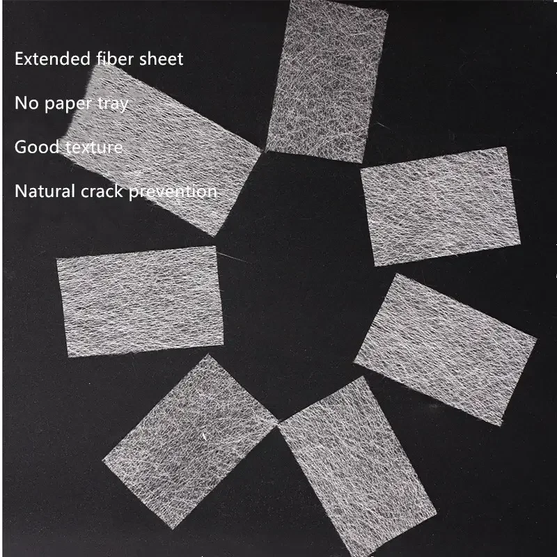 Manicure Fiber Sheet Builder Nail Wrap Non Woven Fiber Gel Nail Care Tool Silk Fiberglass Nail Extension