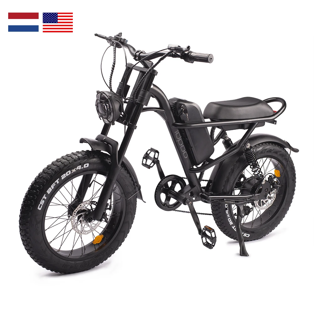 USA warehouse electric bicycle 500W ebike all Terrain electrical bike 20inch Fat Tire Electric Bike