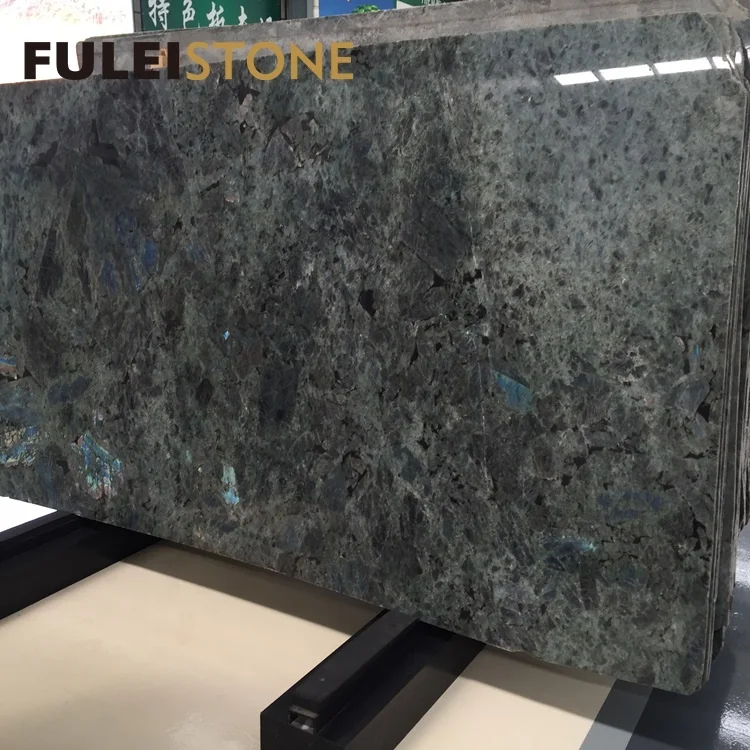 Brazil Labradorite Blue Granite Slabs Blue Eye Granite Price