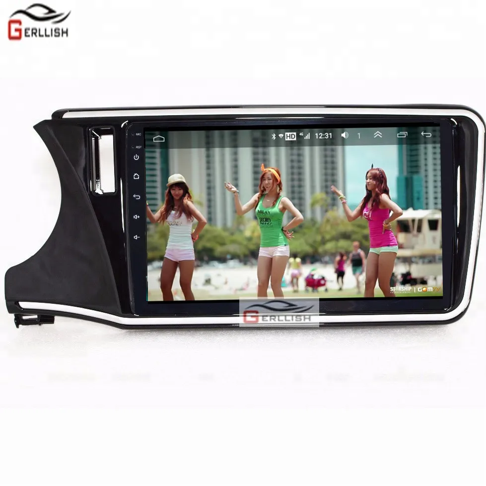 IPS Screen Car DVD Multimedia Player For Honda City 2014 2015 2016 Android Car Audio Stereo GPS Navigation