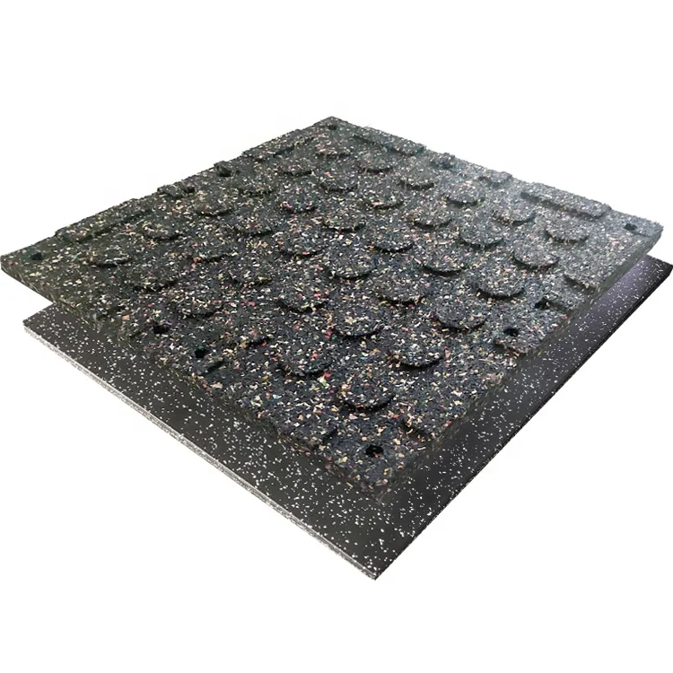 Premium High Quality EPDM Rubber Floor Mat Interlocking Rubber Tile Exercise Equipment Mats for Gym Equipment
