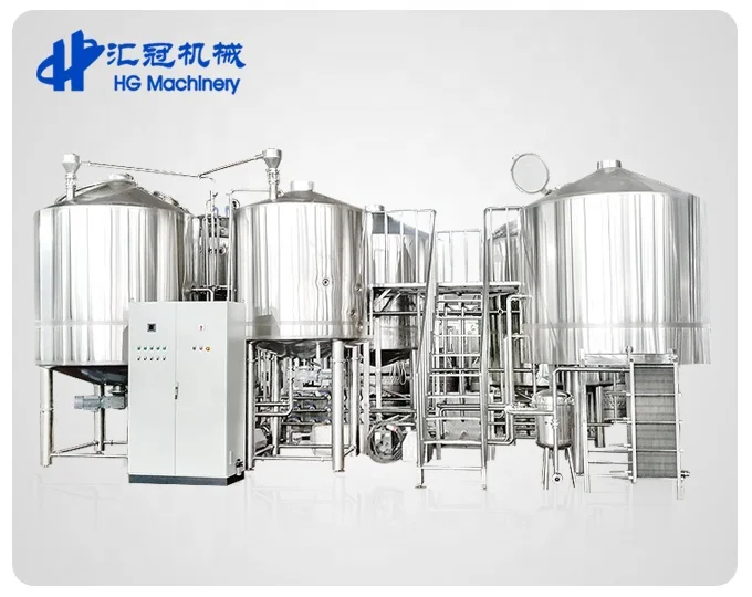 High Quality 5000L Ale Beer brewing plant Wine Making Machine