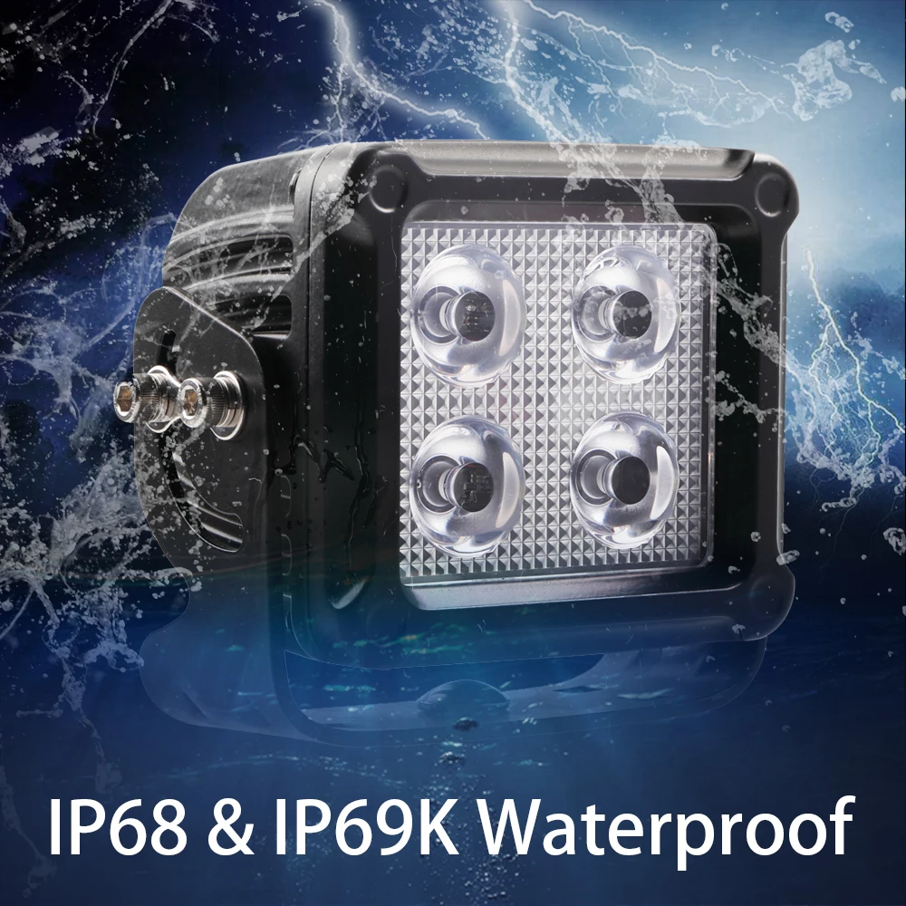 60W High power work light off road led light vehicle accessories light led CISPR 25 CLASS 5 high EMC level