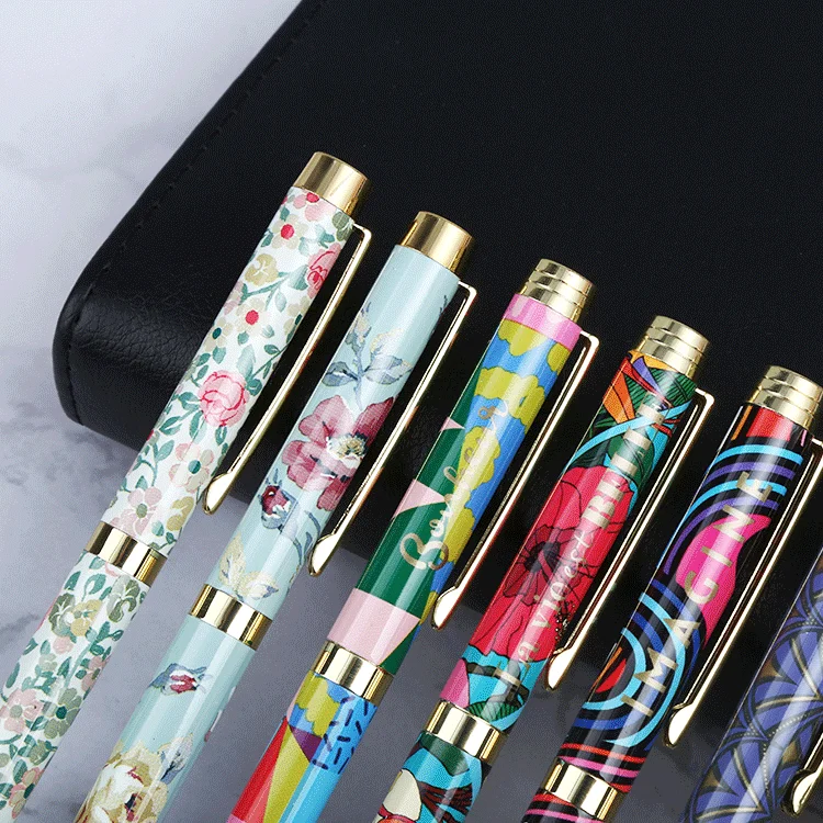 TTX Wholesale Spot Supply Ballpoint Pen Multicolor Custom Logo Creative Signature Metal Pen