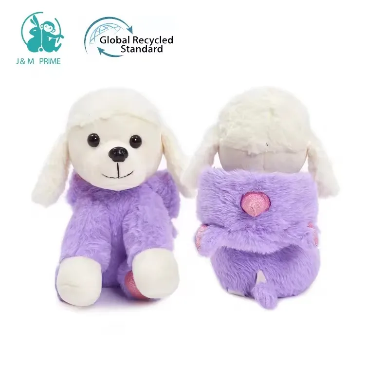 New arrival cute animal soft and safe stuffed plush dolls poodle dogs plush toys stuffed