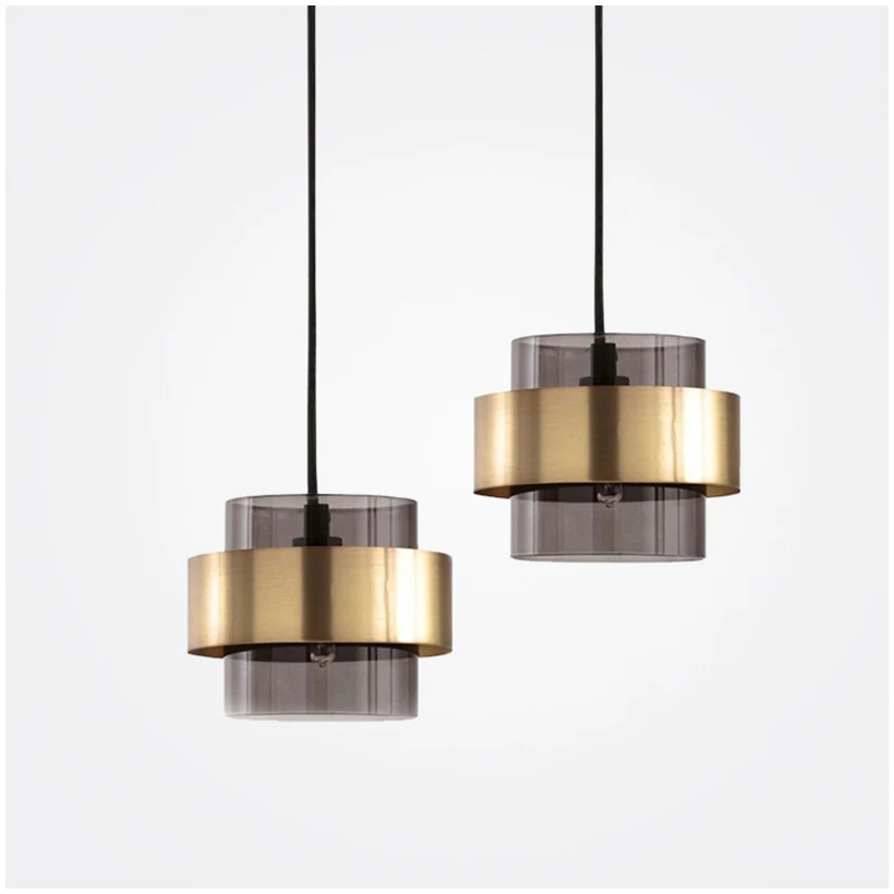 
2020 new product lamps home decor modern glass pendant light 