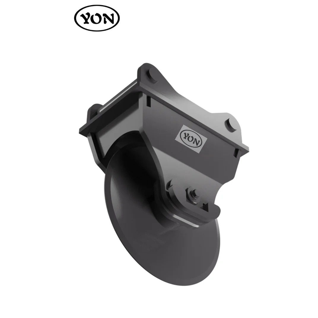YON attachment Excavator mounted Asphalt Cutter 400mm diameter without mounting plate