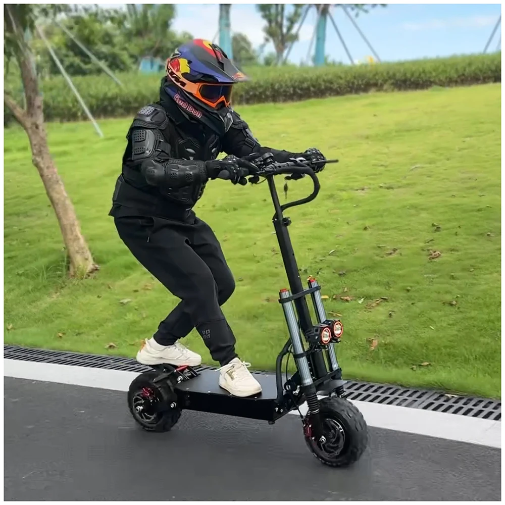Factory price 11 inch 60V 6000W 5600W Electric Scooter Adult Off-Road Electric Scooter (with Seat)