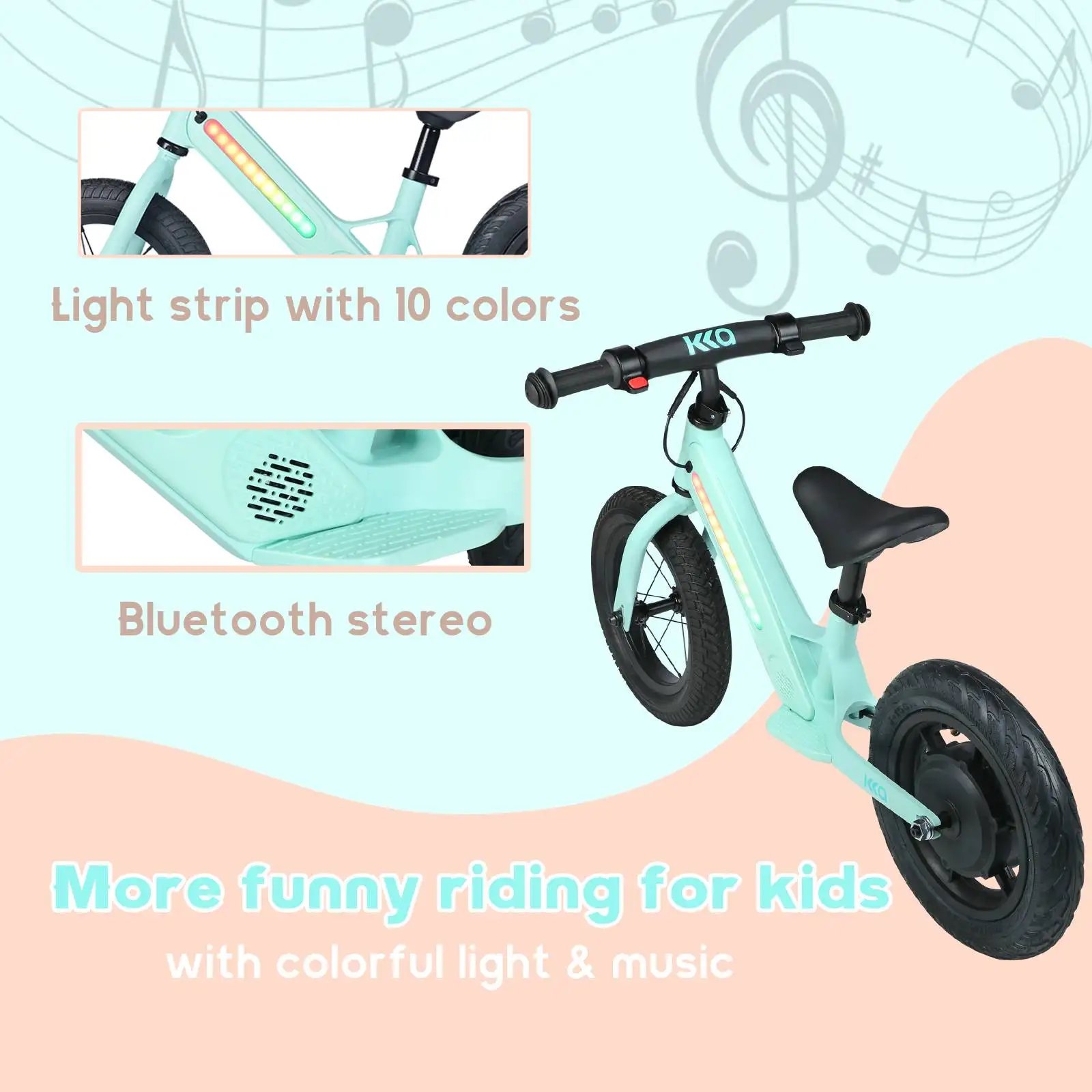 24V 200W 2.5Ah Lithium Battery Powered electric mini dirt bike 12 inch Electric Kids Balance Dirt Bike  kids electric bikes