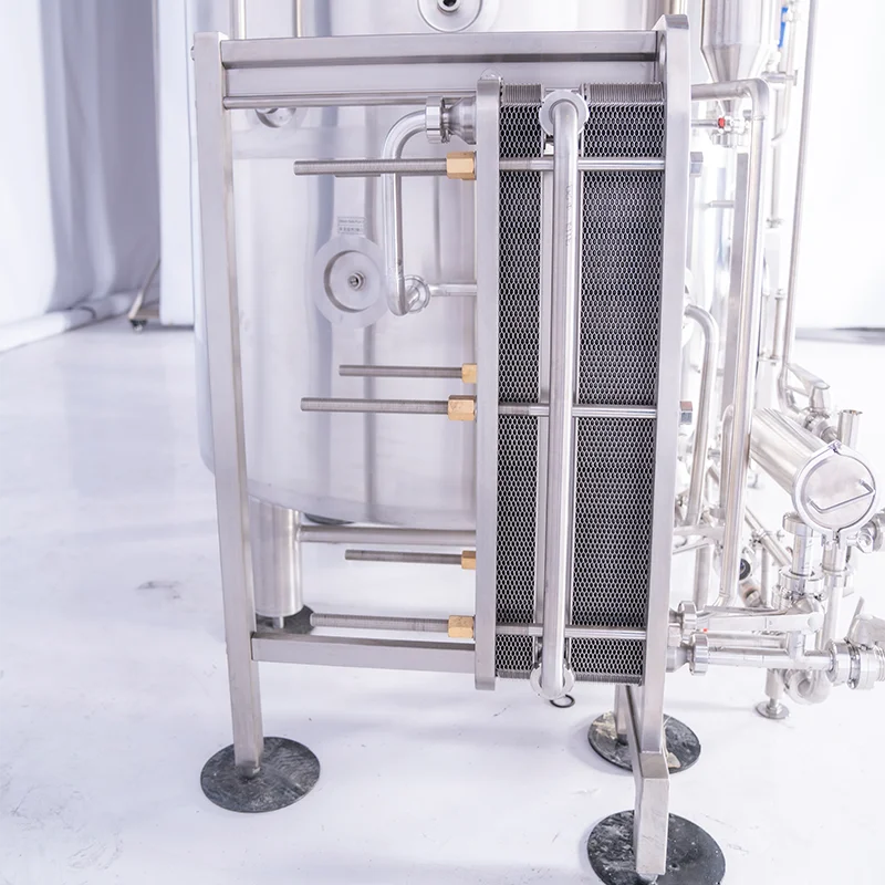 5BBL 8BBL steam heated brewhouse with mash lauter tun kettle whirlpool tanks for taproom brewpubs
