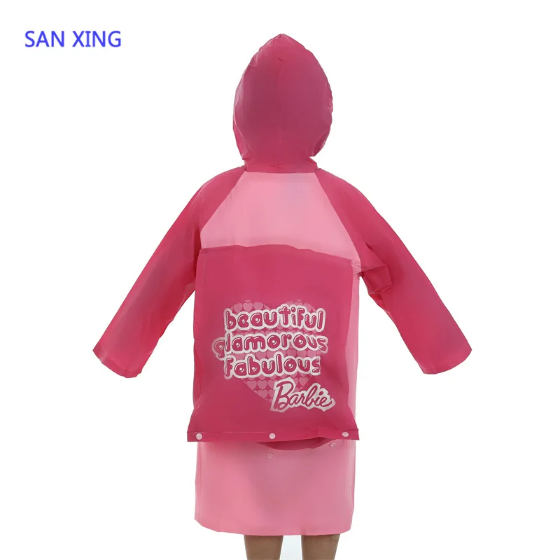 Kids Dinosaur Hooded Raincoat Baby Cute Boys Girls Windproof Poncho Raincoat Children Rainwear