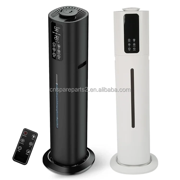 Household Silent Intelligent Floor Type Humidifier Purifying Air Aromatherapy Spray Air Conditioner Humidifier Appliances Home