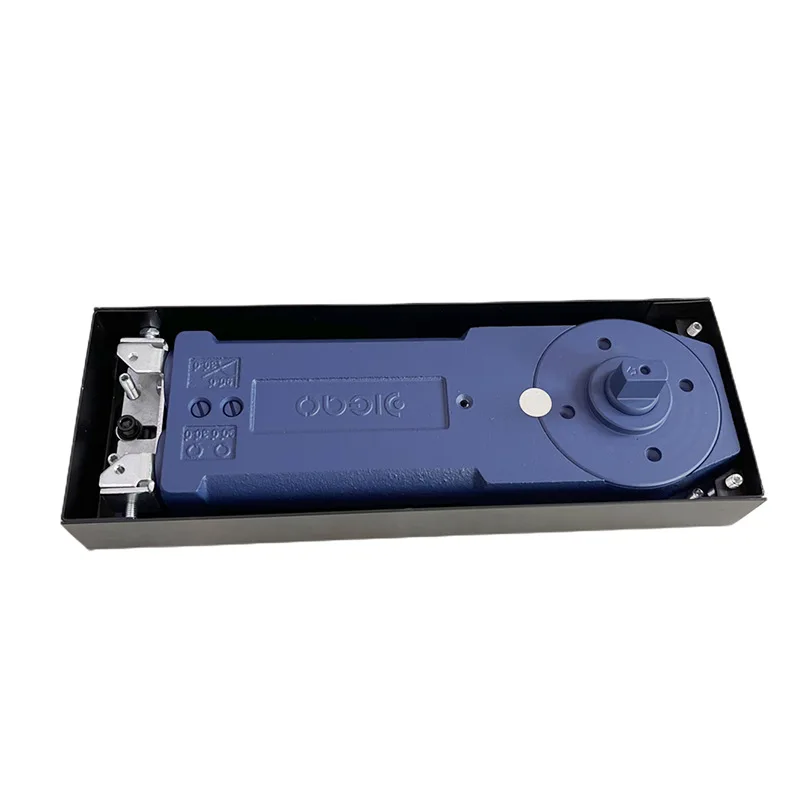 90 degree positioning tempered glass door hydraulic floor spring