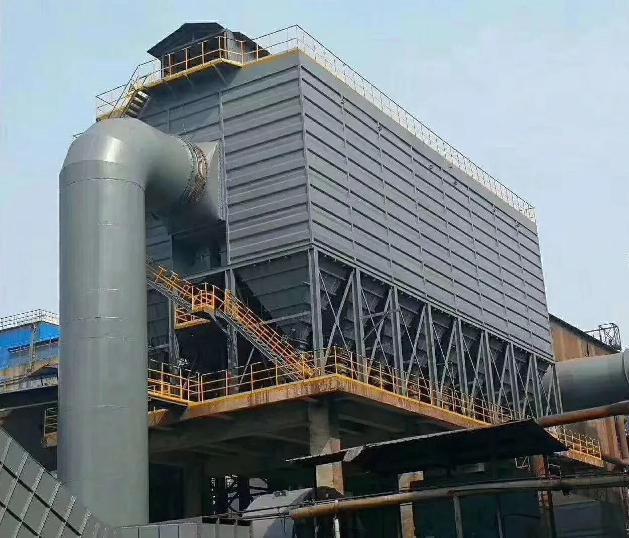 Industrial dust collector Large-scale environmental protection equipment project use for iron and steel plant induction furnace