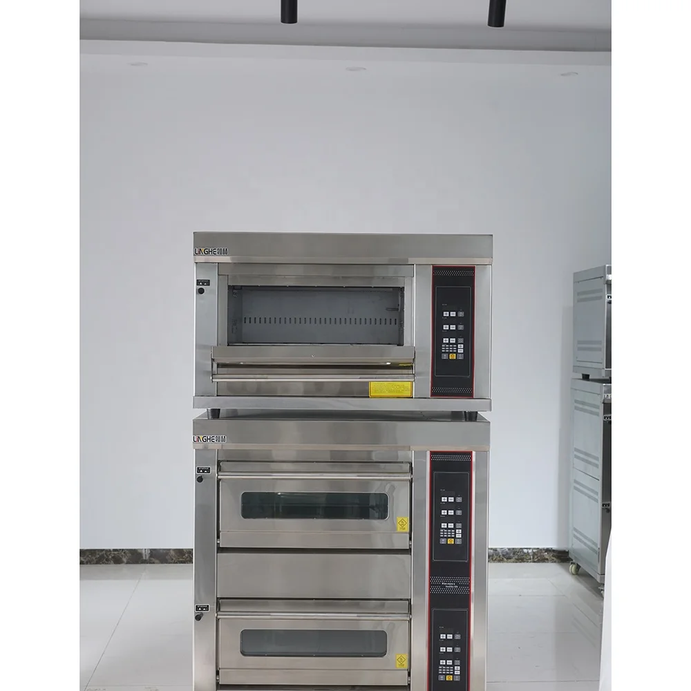 Furnace 1 Deck 1 Trays Commercial Intelligent Electric Deck Oven