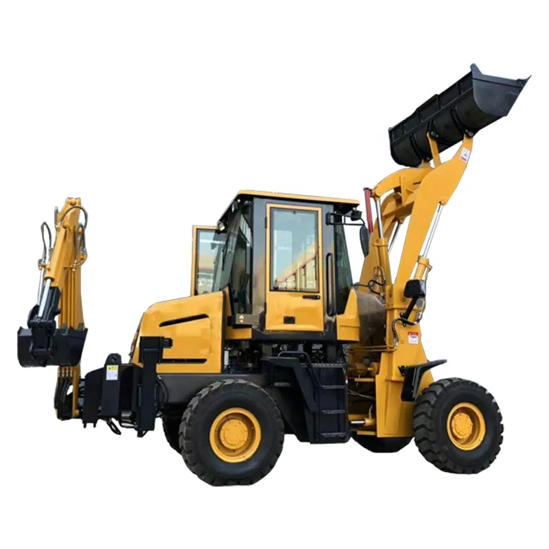 Китайский Подержанный дизель б/у Kubota 4x4 Электрический микро мини 2 тонны 5 тонн фронтальные погрузчики задние экскаваторы-экскаваторы для продажи