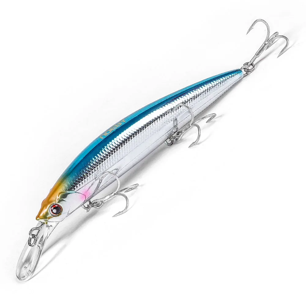 NOEBY Sinking Minnow Fishing Lure 40g sea Bass stocking Artificial Jerkbait