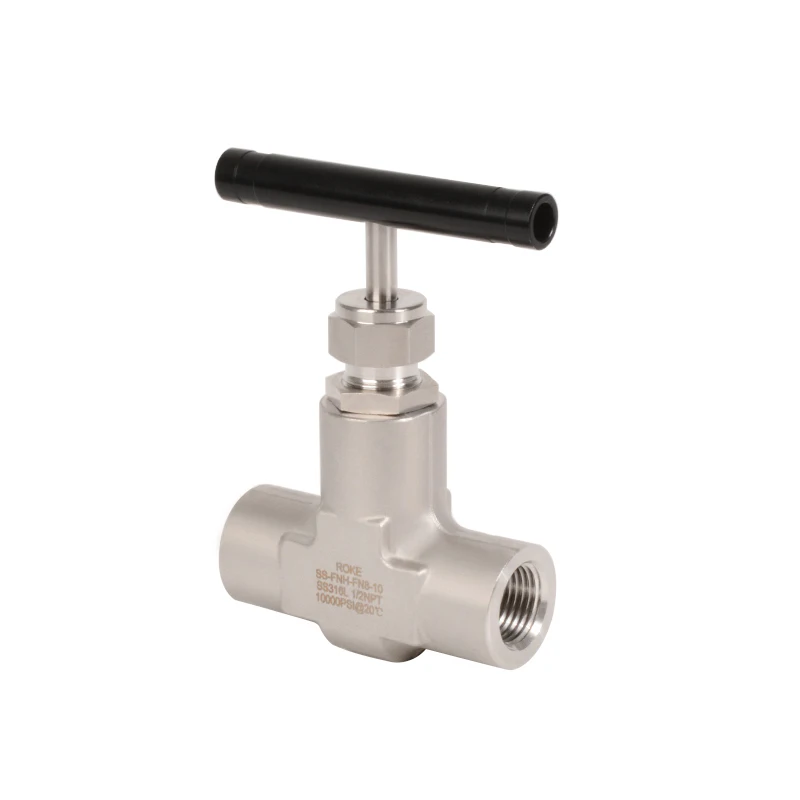 Stainless Steel 10000psi High Pressure  Female Thread Forged Needle Valve