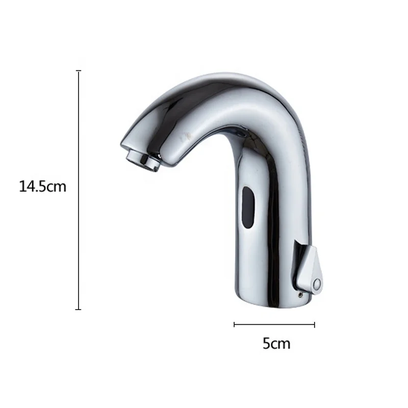 Modern sanitary wares touchless basin faucets hot and cold water hand wash infrared taps