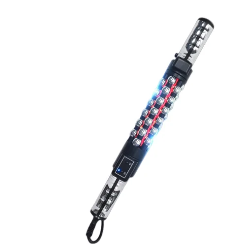 Portable Shaper Machine Massage Electronic Vibration Fitness Body Far Infrared Heat Massager Roller Stick