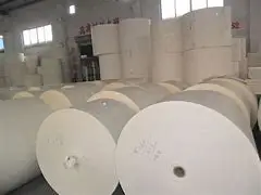 Factory price white kraft paper 65gsm-190gsm straw paper roll