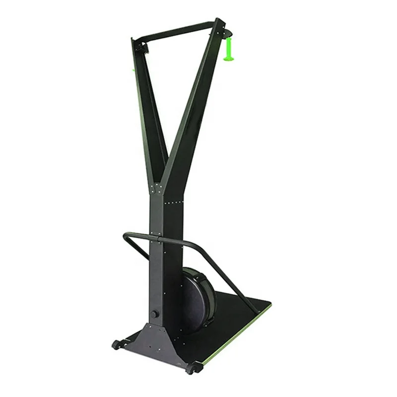 Home Indoor Arcade Logo Workout Fitness Wind Resistance Fan Cardio Simulator Commercial Row Gym Equipment Exercise Ski Machine