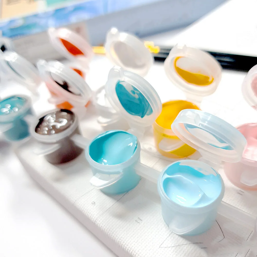 Beautiful Girl Wall Painting By Numbers Living Room Decor Digital Paintings And Wall Arts Oil Hand