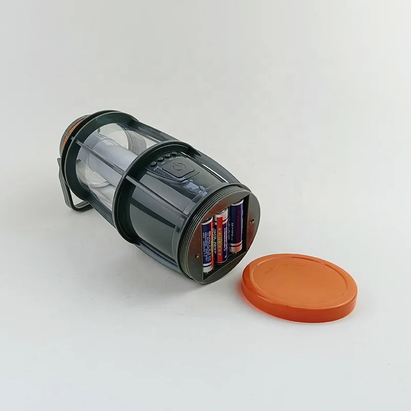 Camping Lamp Disaster Prevention Multi-function Lantern LED Camp Light with Radio and Detachable Torch Flashlight