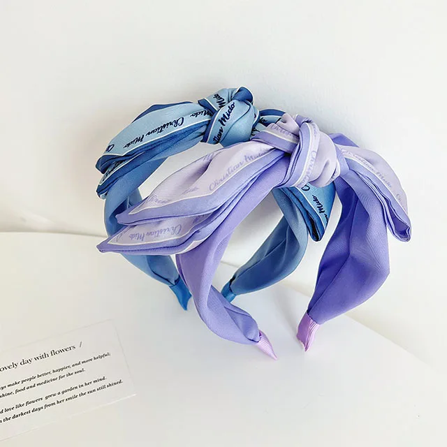 Retro Polka Dot Bow Headband - Versatile Letter Knot Design, Wide-Edge Hairband, Stylish for Outings