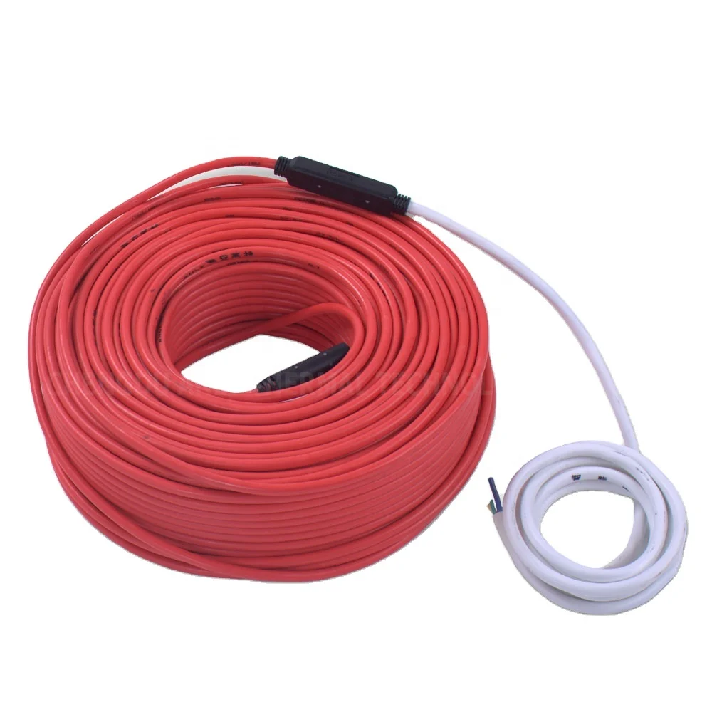 Factory Underfloor Electric Floor Heating System Electric Heating Cable For Yoga Studio And Gym Floor